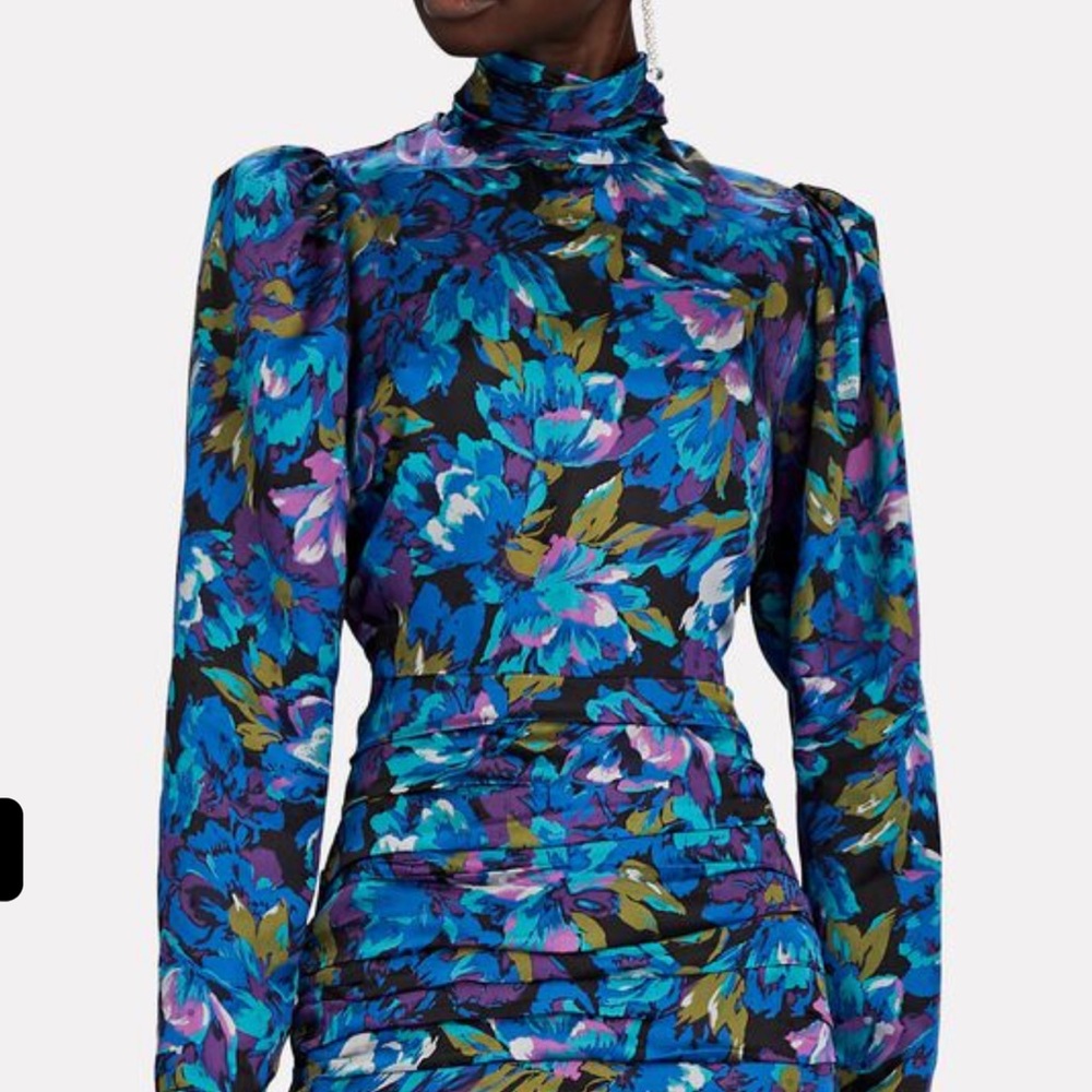 REVOLVE x Ronny Kobo Collection Annika Silk Long Sleeve Dress